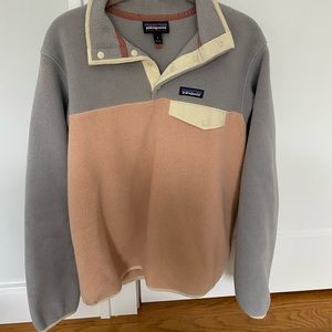 Patagonia Lightweight Synchilla Snap-T Fleece Pullover - Rosewater